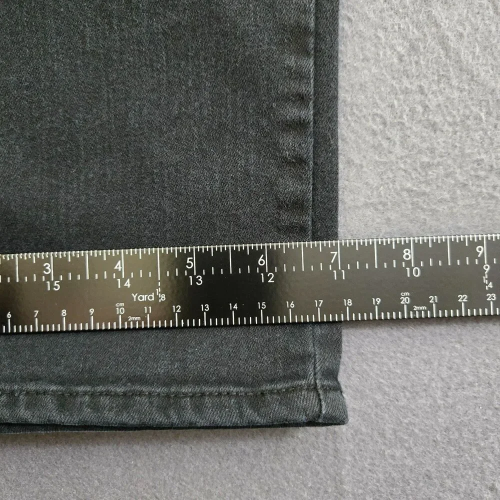 Chico's Women 1 US 8 Short Black The So Slimming Slim Mid Rise Jean